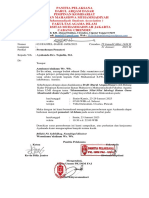 Surat Permohonan Pemateri DAD 2022 Al-Islam Drs. Tajudin, MA