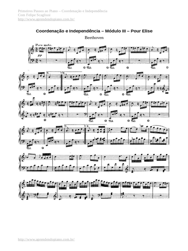 ALFABETIZAÇÃO E MUSICALIZAÇÃO INFANTIL: Partituras para piano