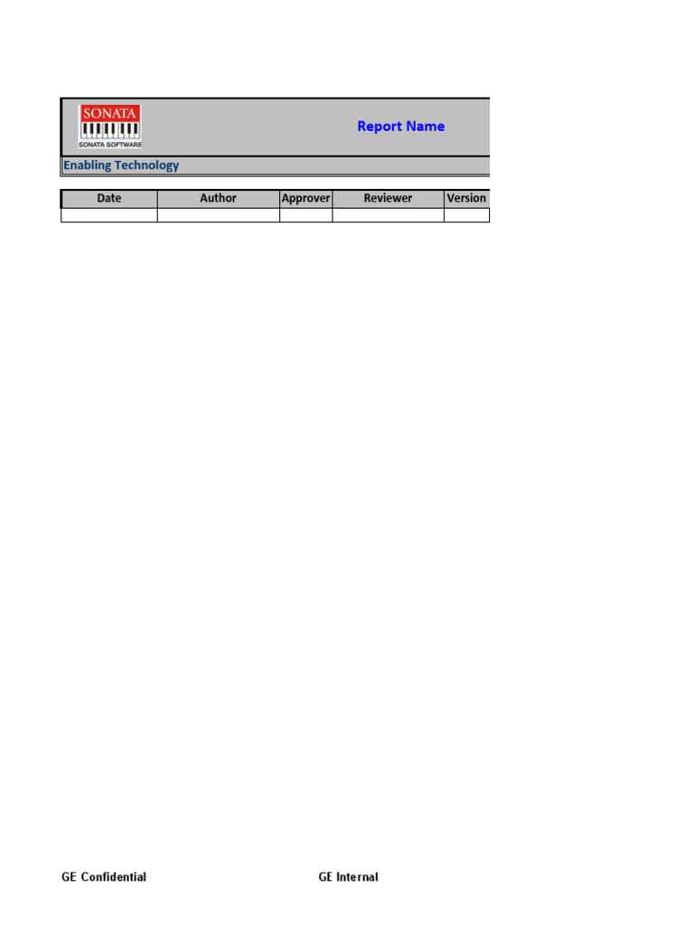 Technical Design Report Example | PDF | Database Index | Sql