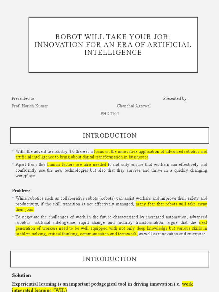 Chanchal Ppt4 Pdf Innovation Intelligence