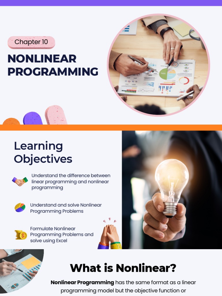 Nonlinear Programming | PDF | Mathematical Optimization | Nonlinear ...