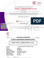 Inacal Certificado y Alcance