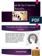 Disciplinas Ciencias Sociales