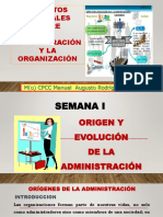 Origen y Evolucion de La Administracion