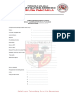 Form Pendaftaran Diklat Untuk Perserta MPC