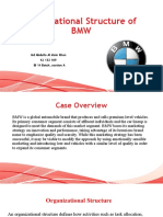 BMW Organizational Structure and Types Analyzed