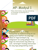 3rdgrading - AP - Module1 - Natatalakay Ang Mga Pakinabang Na Naibibigay NG Kapaligiran Sa Komunidad