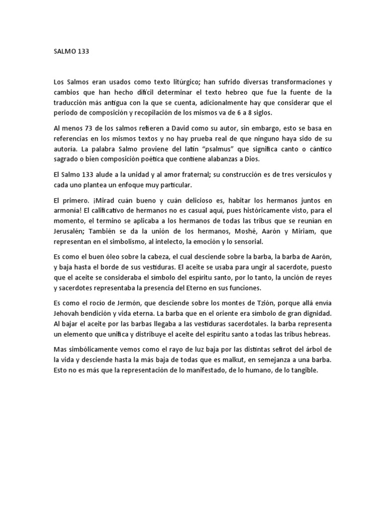 Salmo 133 PDF