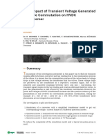 CSE - 27 A2 Impact of Transient Voltage Generated by Valve Commutation On HVDC Transformer