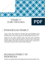 Presentasi Ilneg "Pemilu"