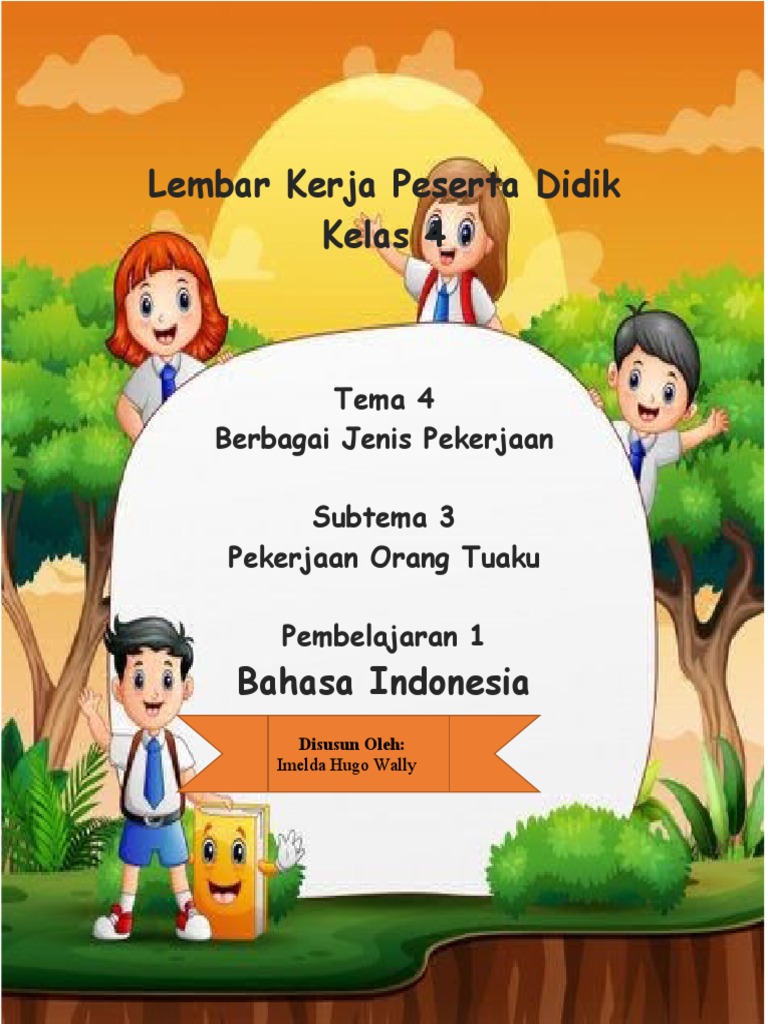 LKPD Tema 4 Jenis2 Pekerjaan | PDF