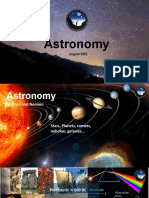 Observation in Astronomy