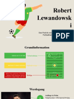 Robert Lewandowski Presentation Deutsch