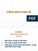 Chinh Sach Kinh Te - 1 - 2022 - Sinh Vien CQ