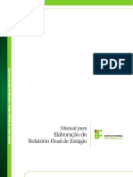 Manual para Elaboracao Relatorio Final Estagio