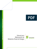 Manual para Elaboração de Relatório Final de Estágio no IFMS