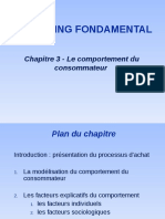 Marketing Fondamental: Chapitre 3 - Le Comportement Du Consommateur