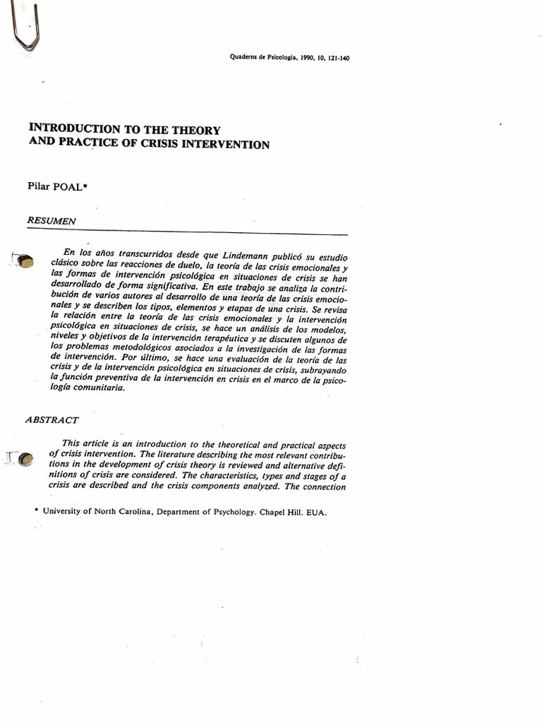 Crisis Intervention Pdf