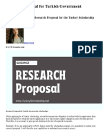 Sample of Proposal Letters