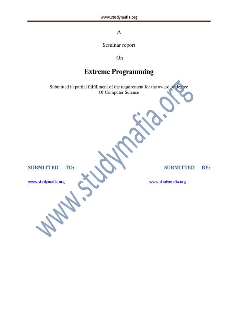 Extreme Programming | PDF | Software Testing | Unit Testing