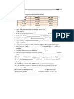 Pharal Verbs Ex. Intermediate 1