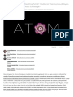 Fizik Giriş Newton - Atom Nedir - Atomları Nasıl Keşfettik - Maddenin Yapıtaşını Açıklayan Atom Teorisi, Zamanla Nasıl Evrimleşti - Evrim Ağacı