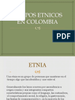 Grupos Etnicos en Colombia