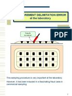 Increment Delimitation Errors at the Laboratory