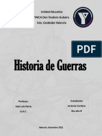 Historia de Guerras GHC