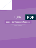 Estudo de Caso -Gestao de Riscos Em Projetos