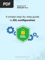 Adaudit Plus SSL Configuration