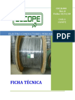 Ficha Cable HMWPE ELCOPE