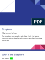 Unit 2 Biosphere