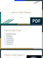Intro To Earth Science (Add Atoms Building Blocks of Life)