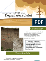 degradarea solului