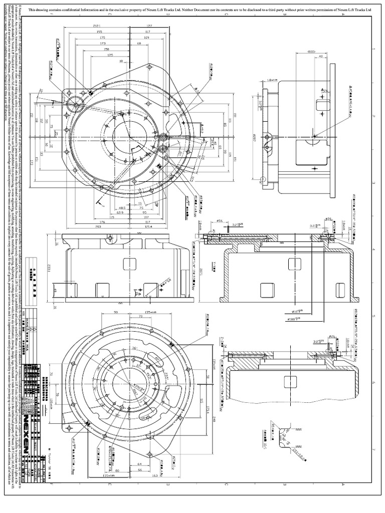 NX135903T Bellhousing Yanmar PDF