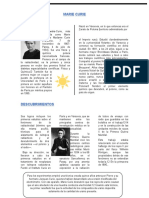 Marie Curie, pionera en radiactividad