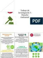 Derecho ambiental y tratados internacionales