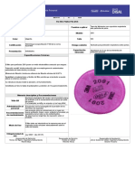 4SSO1007002-0.00-Especificaciones para Filtro para Polvos - Cod 701164