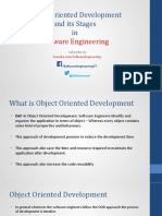Object Oriented Development Stages