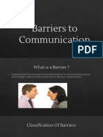 Barriers To Communication