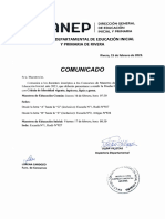 Comunicado 15 Feb. 2023