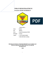 Laporan Resmi Praktikum Analisa Semen Pemboran - Estiana - 2001124 - Teknik Perminyakan D