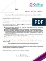 Boletin 04 Actualizacion Formatos de Identificacion y Conocimiento Del Cliente