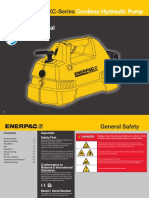 XC-Series: Cordless Hydraulic Pump Instruction Manual