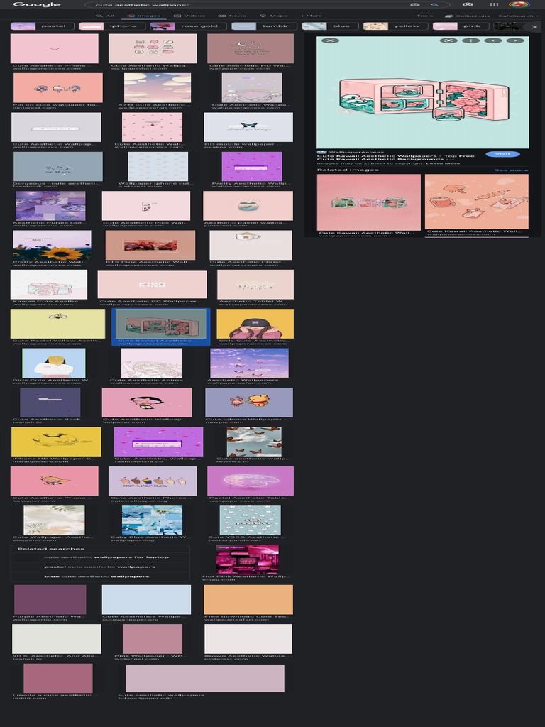 Cute Aesthetic Wallpaper - Google Search | PDF