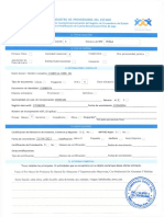 Formulario Actualizacion Comercial Sider