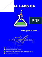 Vademecum Productos Vital Labs, C.A. Vtas Aestheticmedic PDF