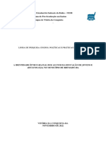 Identidade étnico-racial de alunos da EJA em Brumado-BA