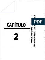 Capítulo 2 Programación Lineal - Planteamiento Del Problema